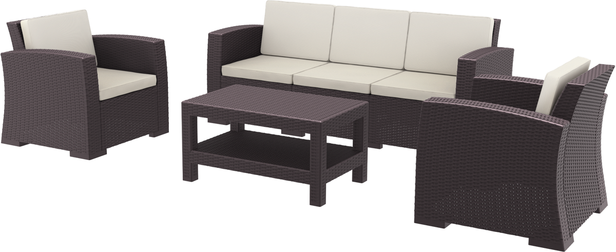 Siesta Monaco Lounge Set XL - No Cushions
