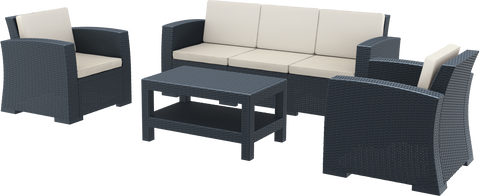 Siesta Monaco Lounge Set XL - No Cushions