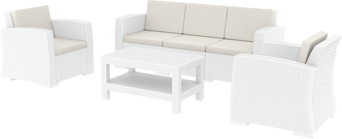 Siesta Monaco Lounge Set XL - No Cushions