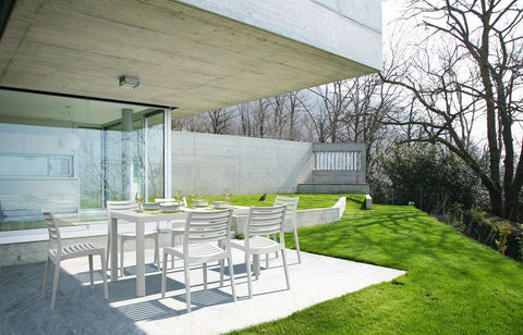 Siesta Ares Balcony Table Setting with 6 Seats
