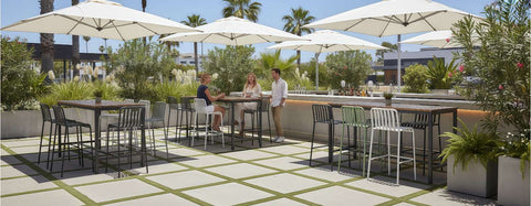 Durafurn Bordeaux Bar Stool