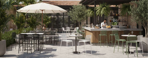 Durafurn Bordeaux Bar Stool