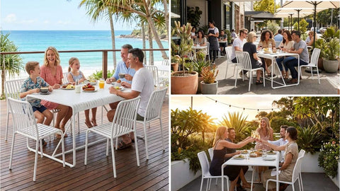 Bordeaux Table 140x80 - Black