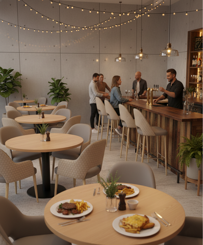 New Orleans Crescent 750mm Barstool