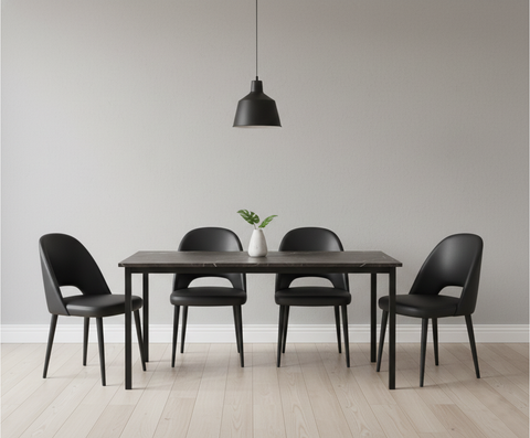 Durafurn Spire Square Leg Table Height Frame