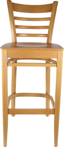 Durafurn Florence Barstool Timber Seat