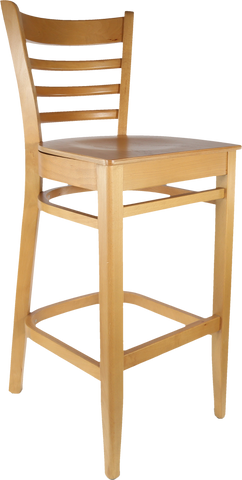 Durafurn Florence Barstool Timber Seat