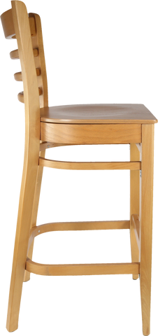 Durafurn Florence Barstool Timber Seat