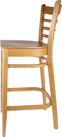 Durafurn Florence Barstool Timber Seat