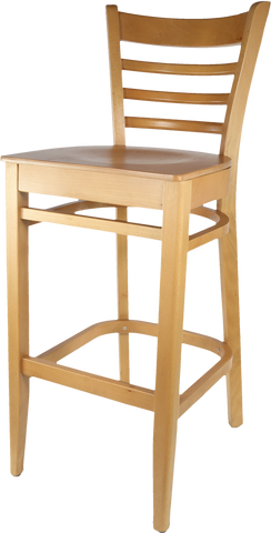 Durafurn Florence Barstool Timber Seat