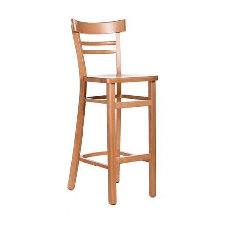 Durafurn Vienna Barstool Timber Seat