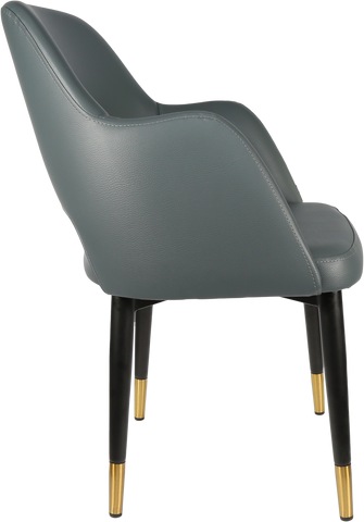 Durafurn Sorbet Chair with Black Metal 450h Legs