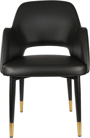 Durafurn Sorbet Chair with Black Metal 450h Legs