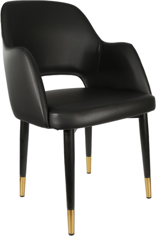 Durafurn Sorbet Chair with Black Metal 450h Legs