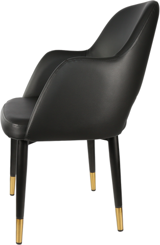 Durafurn Sorbet Chair with Black Metal 450h Legs