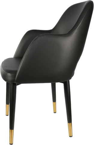Durafurn Sorbet Chair with Black Metal 450h Legs