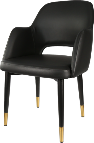 Durafurn Sorbet Chair with Black Metal 450h Legs