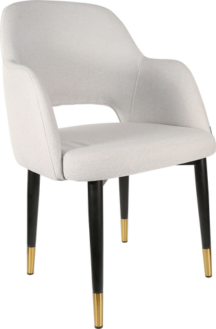 Durafurn Sorbet Chair with Black Metal 450h Legs