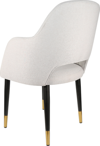 Durafurn Sorbet Chair with Black Metal 450h Legs