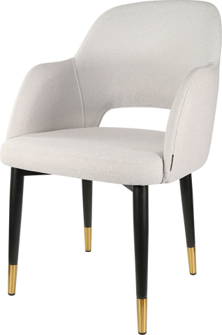 Durafurn Sorbet Chair with Black Metal 450h Legs