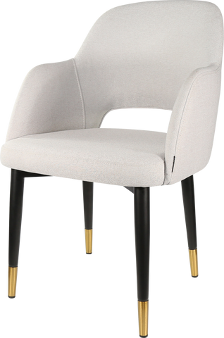 Durafurn Sorbet Chair with Black Metal 450h Legs