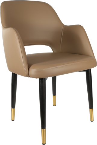 Durafurn Sorbet Chair with Black Metal 450h Legs