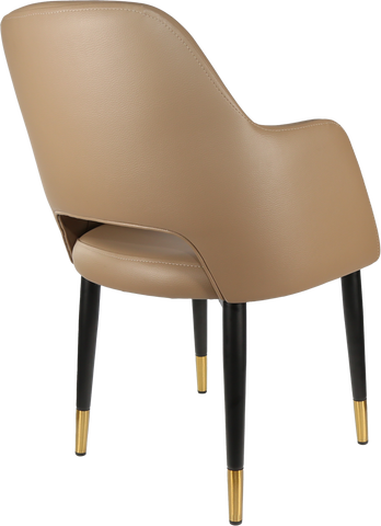 Durafurn Sorbet Chair with Black Metal 450h Legs
