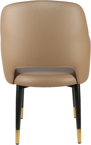 Durafurn Sorbet Chair with Black Metal 450h Legs