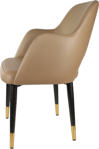 Durafurn Sorbet Chair with Black Metal 450h Legs