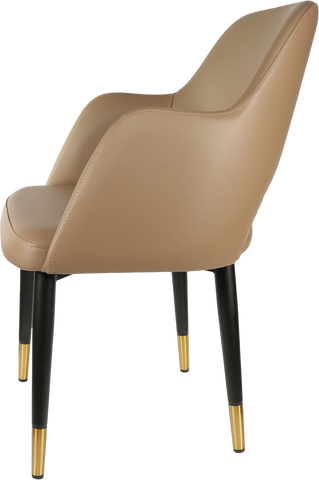 Durafurn Sorbet Chair with Black Metal 450h Legs