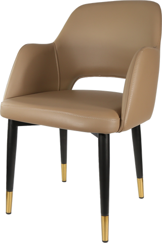 Durafurn Sorbet Chair with Black Metal 450h Legs