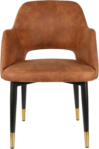 Durafurn Sorbet Chair with Black Metal 450h Legs