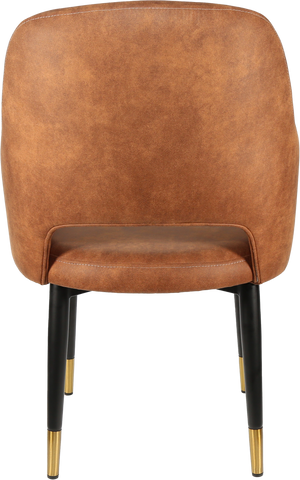 Durafurn Sorbet Chair with Black Metal 450h Legs