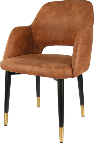 Durafurn Sorbet Chair with Black Metal 450h Legs