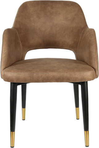 Durafurn Sorbet Chair with Black Metal 450h Legs