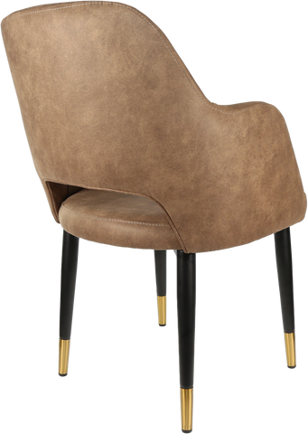 Durafurn Sorbet Chair with Black Metal 450h Legs