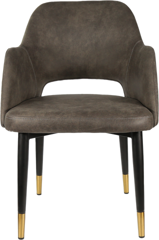 Durafurn Sorbet Chair with Black Metal 450h Legs