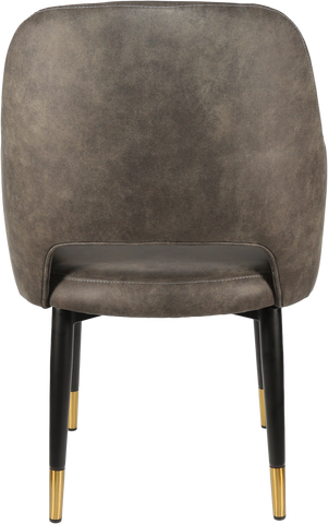 Durafurn Sorbet Chair with Black Metal 450h Legs