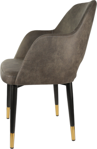 Durafurn Sorbet Chair with Black Metal 450h Legs