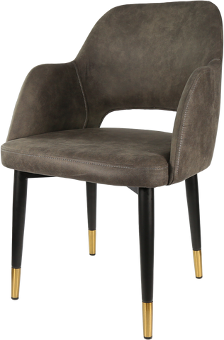 Durafurn Sorbet Chair with Black Metal 450h Legs