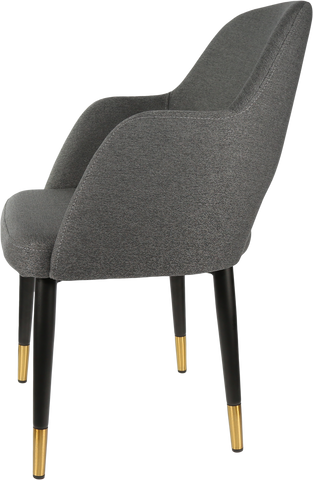 Durafurn Sorbet Chair with Black Metal 450h Legs