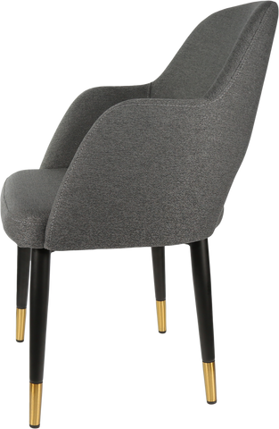 Durafurn Sorbet Chair with Black Metal 450h Legs