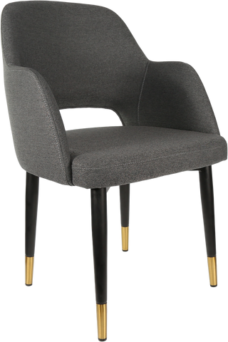 Durafurn Sorbet Chair with Black Metal 450h Legs