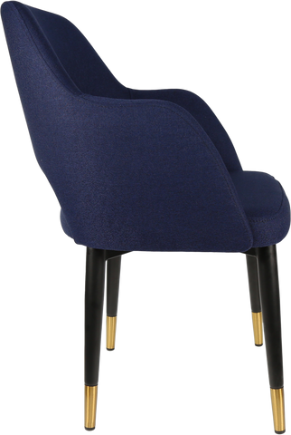 Durafurn Sorbet Chair with Black Metal 450h Legs