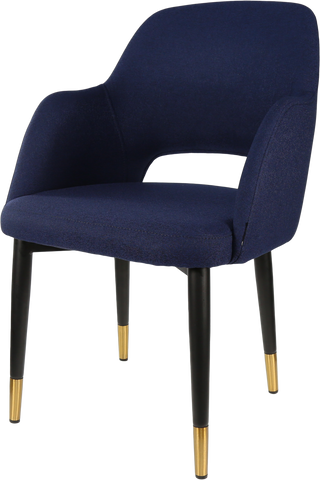 Durafurn Sorbet Chair with Black Metal 450h Legs