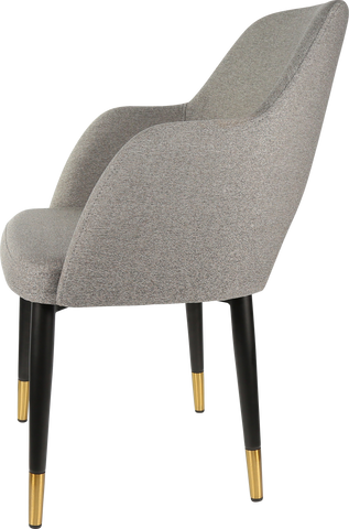 Durafurn Sorbet Chair with Black Metal 450h Legs