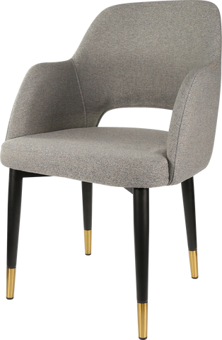 Durafurn Sorbet Chair with Black Metal 450h Legs