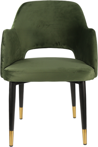 Durafurn Sorbet Chair with Black Metal 450h Legs