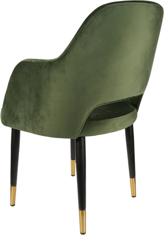 Durafurn Sorbet Chair with Black Metal 450h Legs