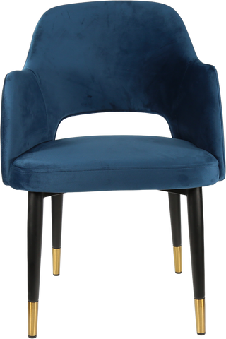 Durafurn Sorbet Chair with Black Metal 450h Legs